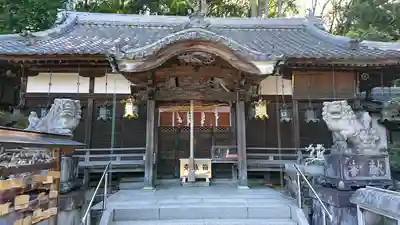 笠山坐神社の本殿・本堂