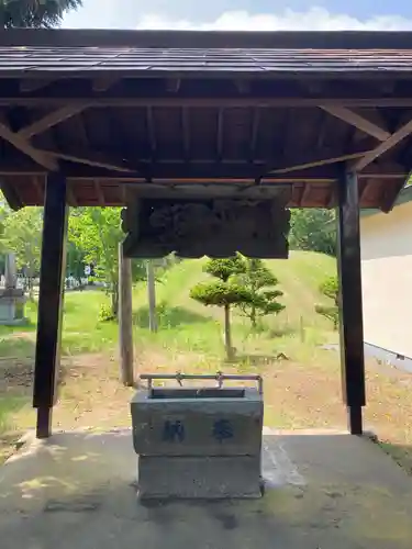 中札内神社の手水舎