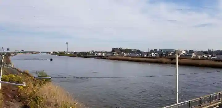 垳稲荷神社の周辺