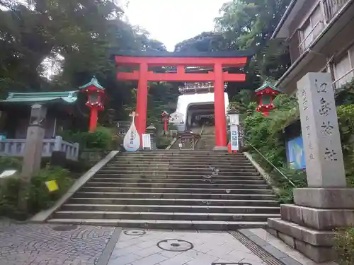 江島神社の鳥居