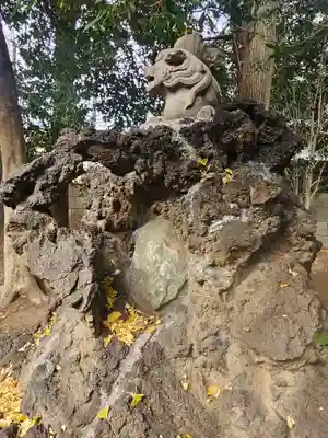 一山神社の狛犬