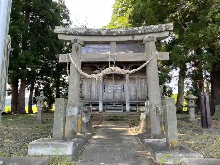 大沢神社の鳥居