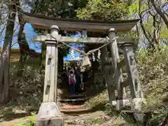 八溝嶺神社の鳥居