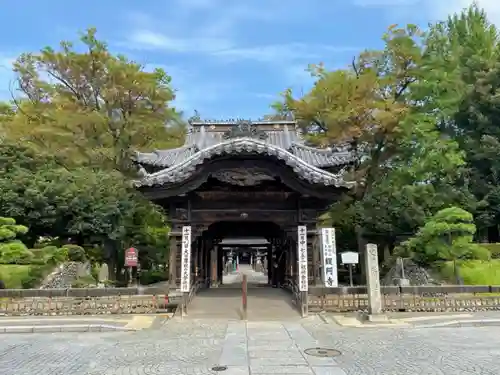 鑁阿寺の山門・神門