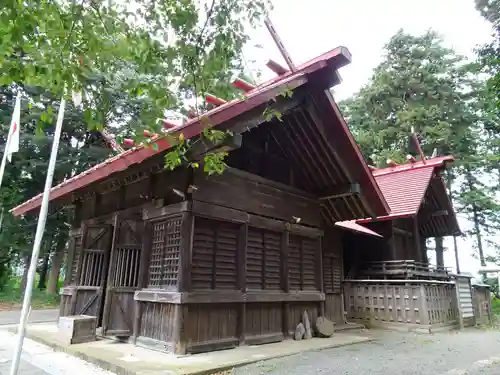 宇都母知神社の本殿・本堂