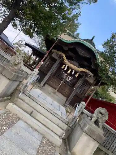 松涛神社の本殿