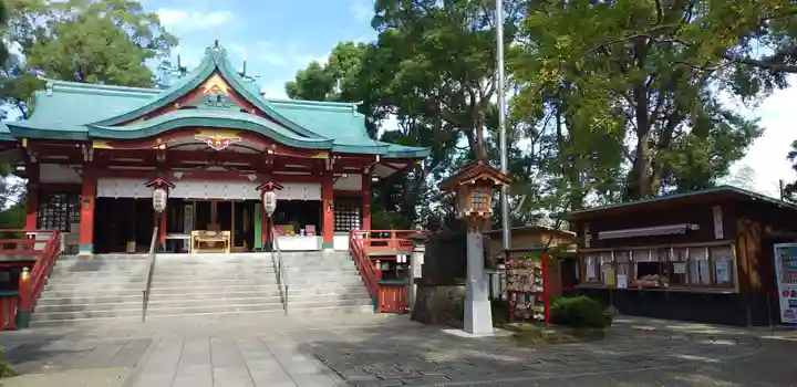 多摩川浅間神社の本殿・本堂
