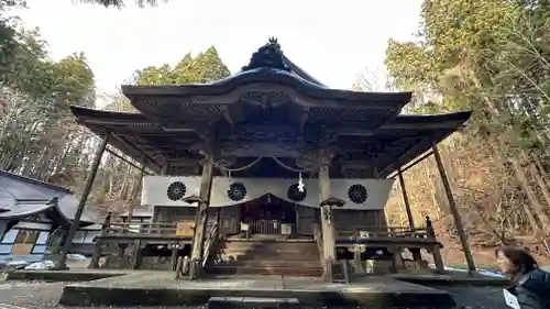 戸隠神社宝光社の本殿