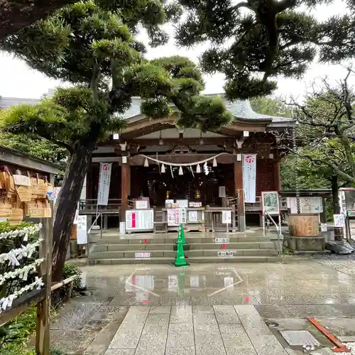 鳩森八幡神社の本殿・本堂
