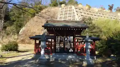 澤小屋稲荷神社の山門・神門