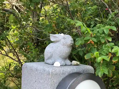 白兎神社の像