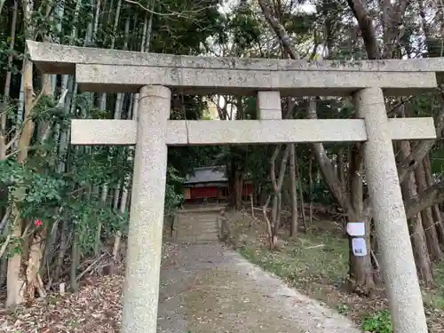 宗賢神社の鳥居