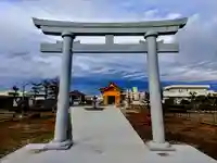 八剱社(莪原町)の鳥居