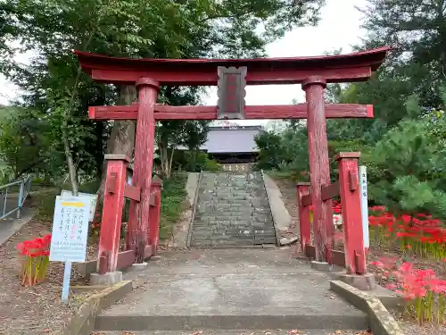 蛟蝄神社門の宮の鳥居