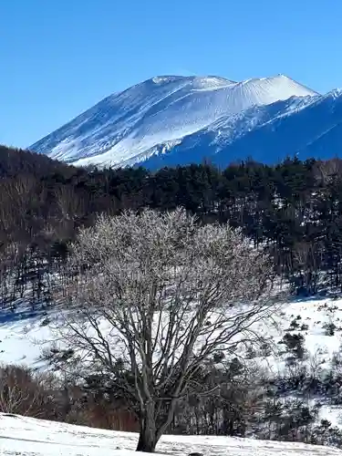 山家神社奥宮の景色