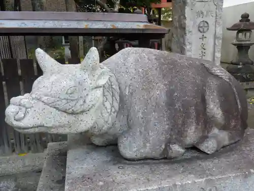 霊光殿天満宮の狛犬