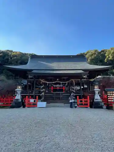 龍田大社の本殿・本堂
