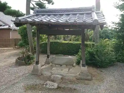 太子寺の手水舎