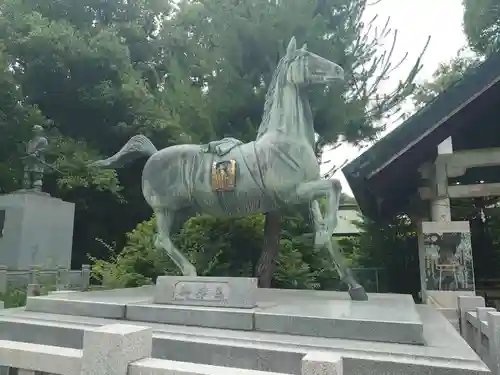 和泉國一之宮　大鳥大社の狛犬