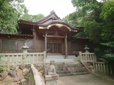 白山神社(木曽川町黒田)の本殿・本堂