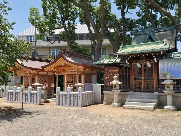 綱敷天満宮の末社・摂社