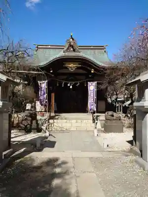 牛天神北野神社の本殿・本堂