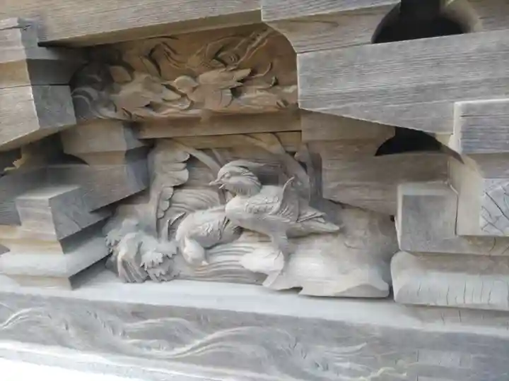 舎人氷川神社の芸術