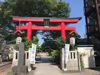 木場 洲﨑神社の鳥居