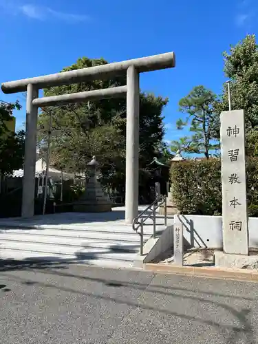 桜神宮の鳥居