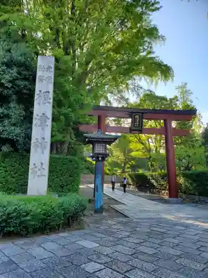 根津神社の鳥居