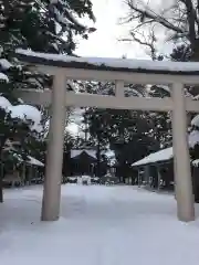 顕勲神社（旭川神社）の鳥居