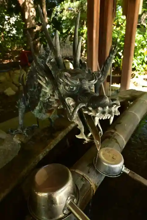 田村神社の手水舎