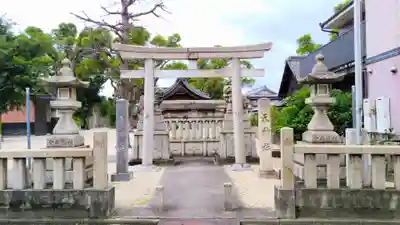 天神社(烏森天神社)の鳥居