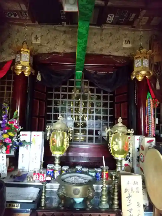 寒江山 長登寺の仏像