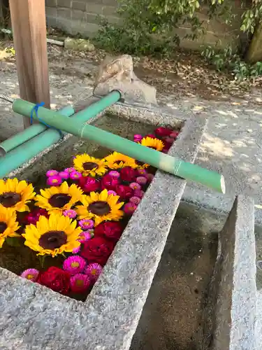 日部神社の手水