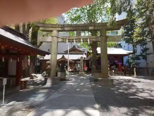 日本橋日枝神社の鳥居