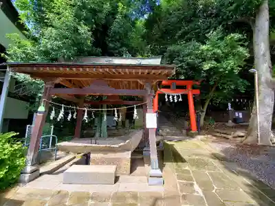 日吉神社の手水舎