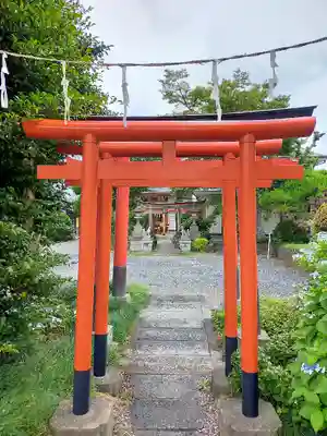 天明稲荷神社の鳥居