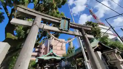 幸稲荷神社の鳥居