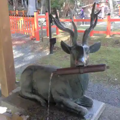 大原野神社の手水舎