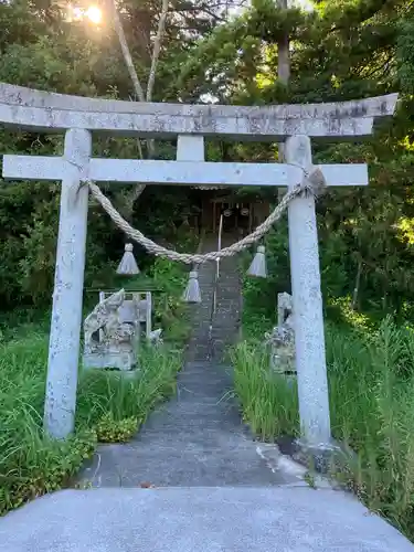 比津神社の鳥居