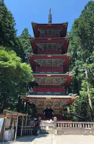 日光東照宮の塔