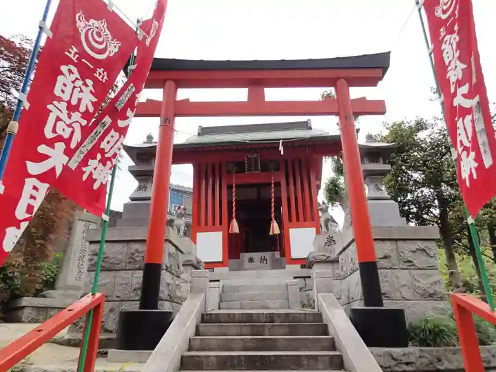 西台天祖神社の鳥居