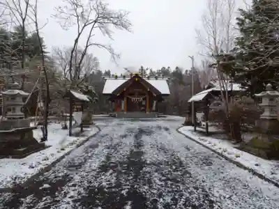 留辺蘂神社の本殿・本堂