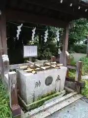 立川熊野神社の手水