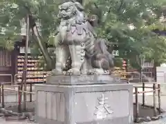 寒川神社の狛犬