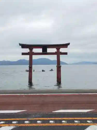 白鬚神社の鳥居