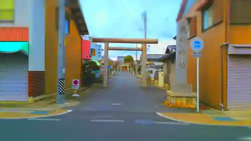 天神神社（柳津天神神社）の鳥居