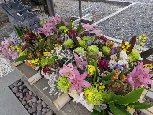 大歳神社の手水