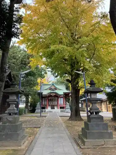柴又八幡神社の本殿・本堂